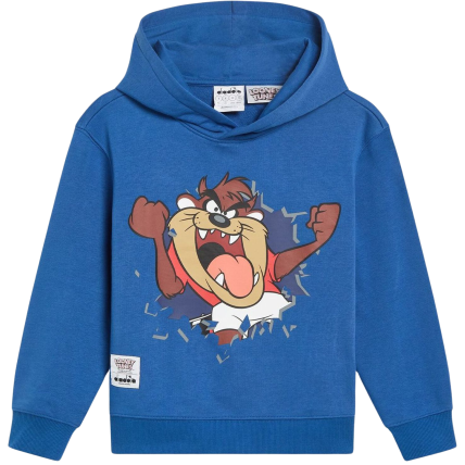 DIADORA JU.HOODIE TEAM Blue Byzantine