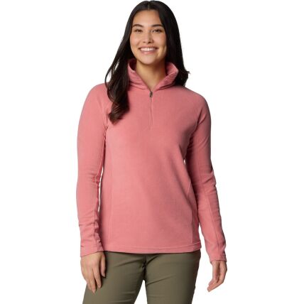 Columbia GLACIAL IV 1/2 ZIP Pink Agave