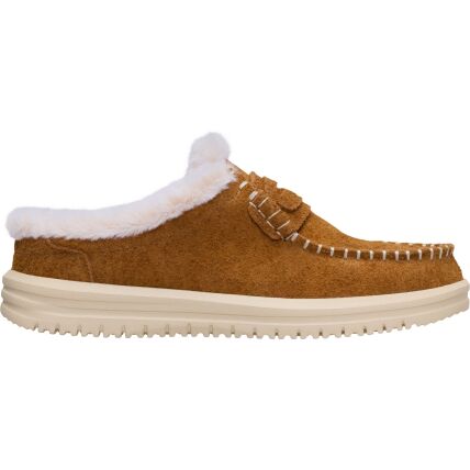 HEYDUDE Wendy NXT Mule Cozy Women's Spice Brown/Wood Ash