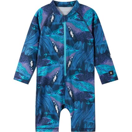 REIMA UPF 50+ One Piece Swimsuit Moomin Sandig 5200357A Turquoise Blue