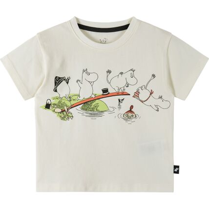 REIMA Organic Cotton Blend T-shirt Moomin Gosa 5200430A Off white