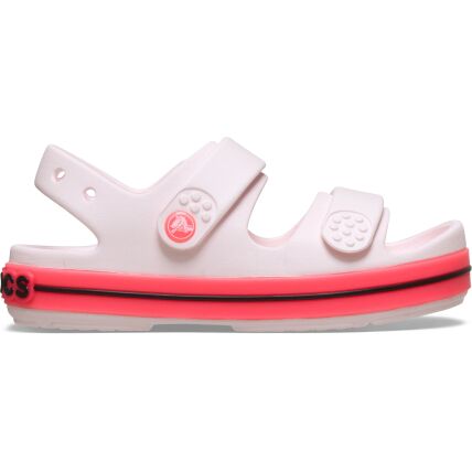 Crocs™ Crocband Cruiser Neon Band Sandal Kids' Bubble Ice/Pink Blast