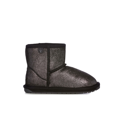 EMU Australia Wallaby Mini Metallic Black