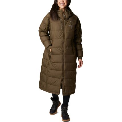 Columbia Pike Lake II Long Jacket Olive Green