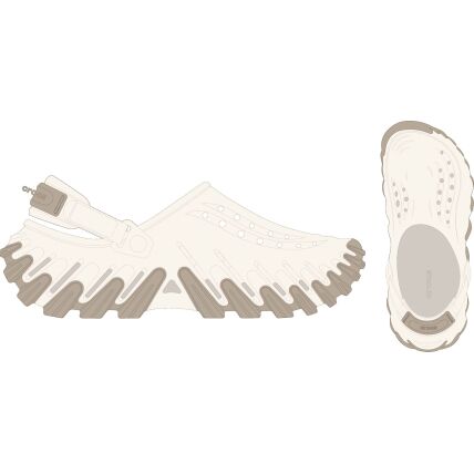 Crocs™ Echo Gum RO Clog Chalk
