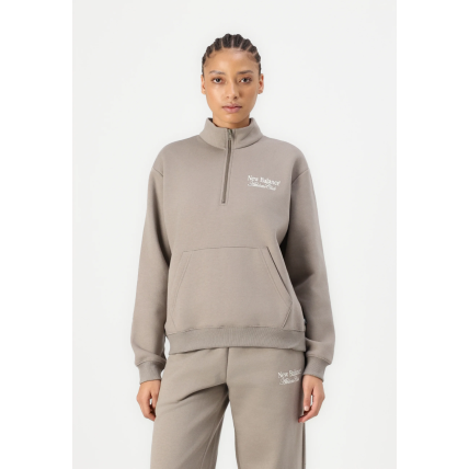 New Balance Linear Graphic Half Zip Dockside