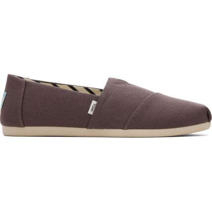 TOMS Recycled Cotton Canvas Women's Alpargata Ash