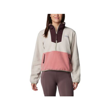 Columbia SEQUOIA GROVE 1/2 ZIP FLEECE Dark Stone/ Pink Agave