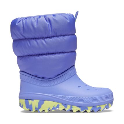 Crocs™ Classic Neo Puff Boot Kid's 207683 Digital Violet