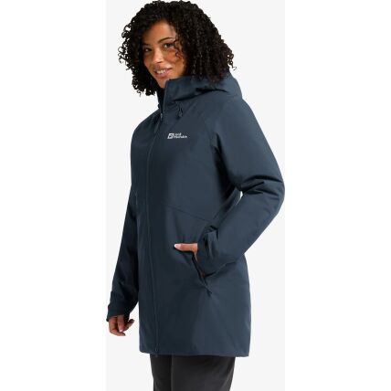 Jack Wolfskin Heidelstein Waterproof Winter Jacket Women's Midnight Sky