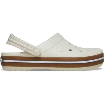 Crocs™ Crocband Gum Clog Kids' Summit White