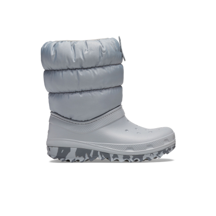 Crocs™ Classic Neo Puff Boot Kid's 207683 Light Grey