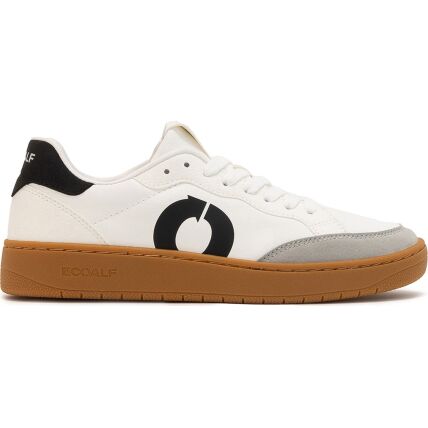 ECOALF DEIAALF LEATHER SNEAKERS WOMAN Off White/ Black