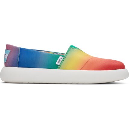 TOMS Gradient Print Women's Alpargata Mallow Multi Rainbow