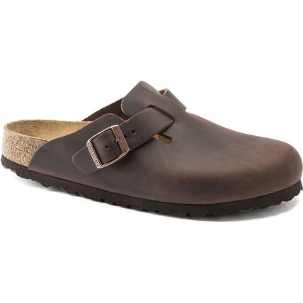 Birkenstock Boston Oiled Leather Regular Habana