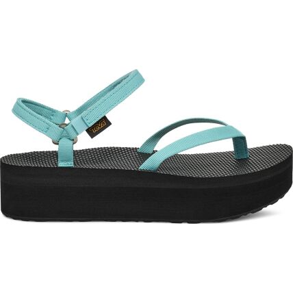 Teva FLATFORM SANDAL SLIM Bright Teal/ Black