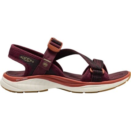 Keen Leiki Open-Toe Sandal Women's Fig/Burnt Brick