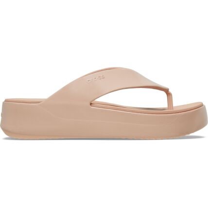 Crocs™ Getaway Platform Patent Flip Pink Caramel