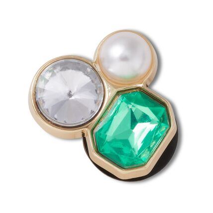 Crocs™ Jibbitz Green Gem Cluster 