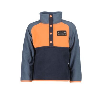 DIDRIKSONS MONTE KID'S HALF BUTTON Cantaloupe