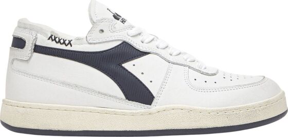 DIADORA Mi Basket Row Cut White/Blue Corsair