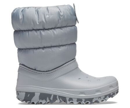 Crocs™ Classic Neo Puff Boot Kid's 207684 Light Grey