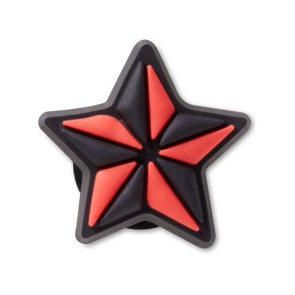 Crocs™ Jibbitz Black And Red Star Tattoo 198445177132 