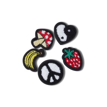 Crocs™ Jibbitz Peace N Love Tufted Patch 5 Pack G1131200-Mu 