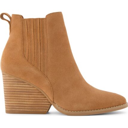 TOMS SUEDE WOMEN'S NOA BOOT 10021337 Brown