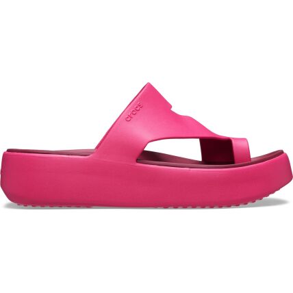 Crocs™ GETAWAY PLATFORM TOE LOOP Dragon Fruit