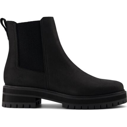 TOMS LEATHER WOMEN'S BENNET BOOT Black