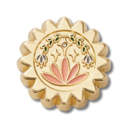 Crocs™ Jibbitz Gold Enchanted Sun 