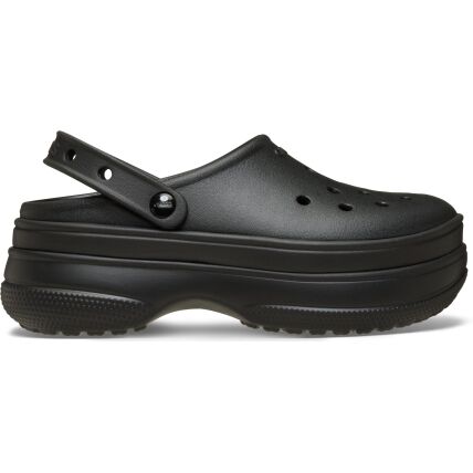 Crocs™ Classic Stacked Clog Black/Black