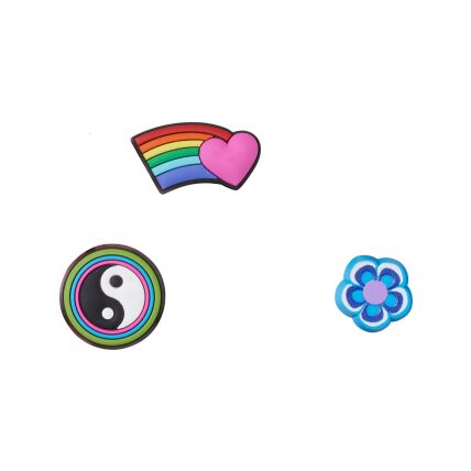 Crocs™ Jibbitz Colorful Lace Backer 3-Pack 