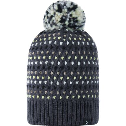 REIMA Merino Wool Blend Beanie Pampula 5300234B Soft black
