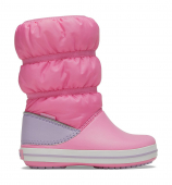 Crocs™ Crocband Winter Boot Kid's Pink Lemonade/Lavender