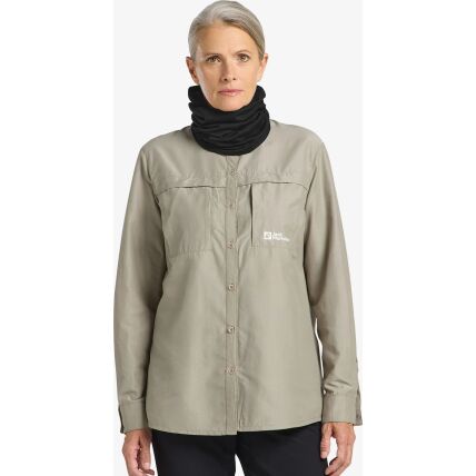 Jack Wolfskin Merino Neckgaiter Black