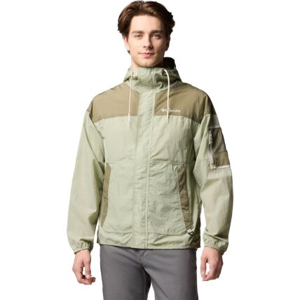 Columbia Challenger Ii Windbreaker Men's Safari/ Stone Green