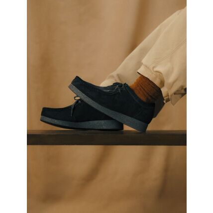 Clarks Wallabee EVO Men's 1219 Black Suede