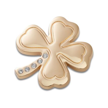 Crocs™ Jibbitz Gold Gem Clover 196265883561 