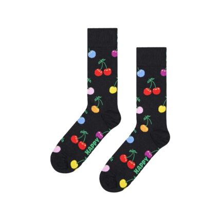 Happy Socks Cherry Sock Black
