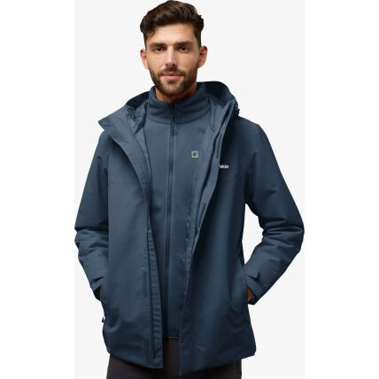 Jack Wolfskin Altenberg 3In1 Jacket Men's Midnight Sky