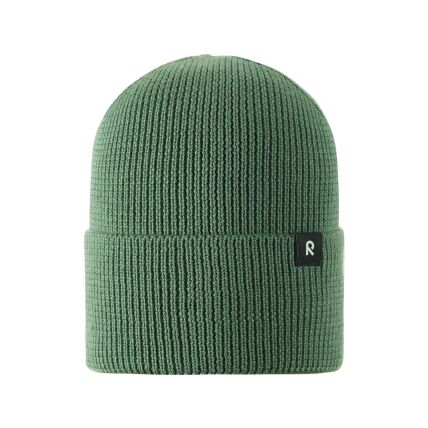 REIMA Merino Wool Beanie Reissari 5300022B Green Clay