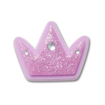 Crocs™ Jibbitz Tiny Purple Glitter Crown 