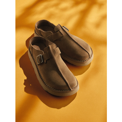 Clarks Solsbury Mule Men's Cola Suede