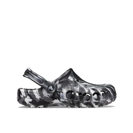 Crocs™ Baya Marbled Clog Black/White
