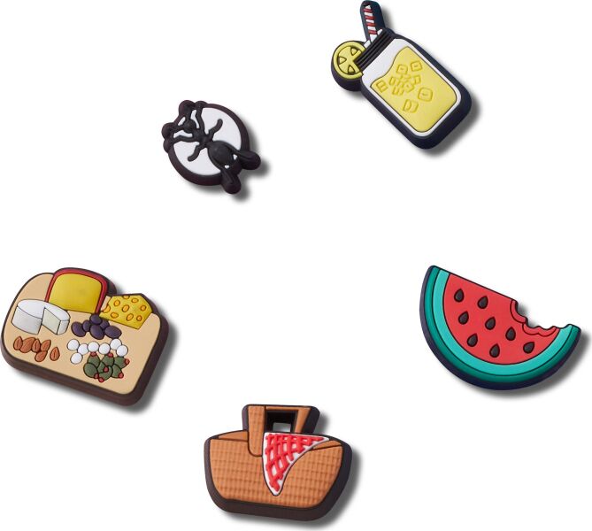 Crocs™ Jibbitz Cute Picnic 5 Pack Multi