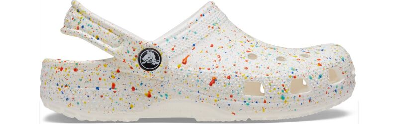 Crocs™ CLASSIC PAINT SPLATTER CLOG KID'S White/Multi