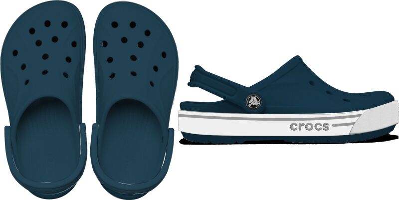Crocs™ Bayaband Sport Clog Navy/Light Grey