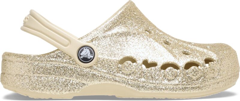 Crocs™ Baya Glitter Clog Kid's 207014 Winter White